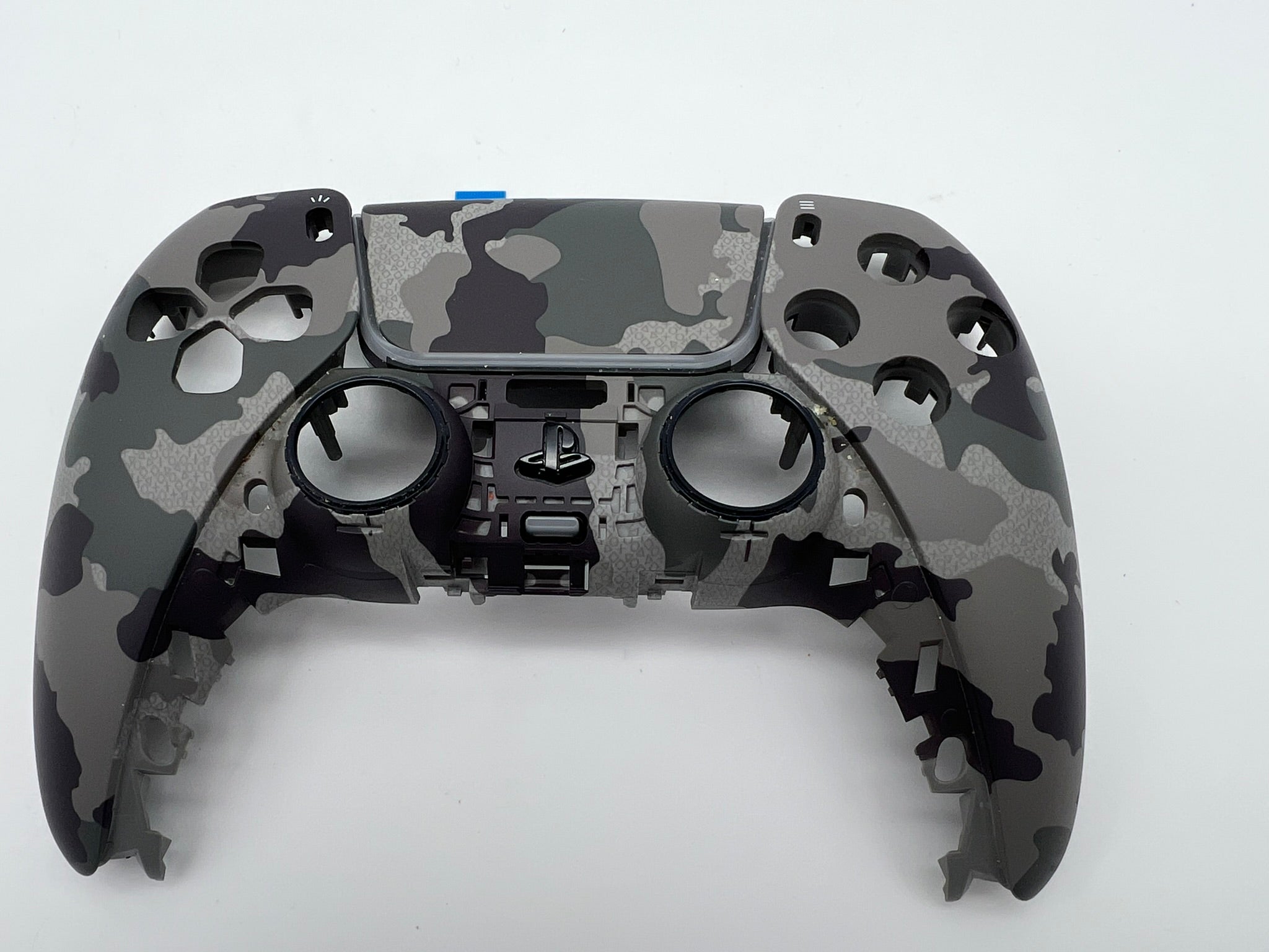 Sony PlayStation 5 DualSense Gray Camo Replacement Case - Mile High Liquidation